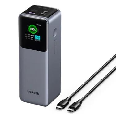 Imagem de Power Bank Ugreen 25000mah 3 Em 1 Portátil 200w Cinza