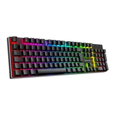 Imagem de Teclado Magnetico Redragon Dharma, RGB, Abnt2, Preto, K556RGB-m