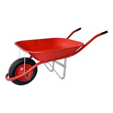 Imagem de Carrinho de Mão Cortag 45 Litros Reforçado Construção Jardim Profissio
