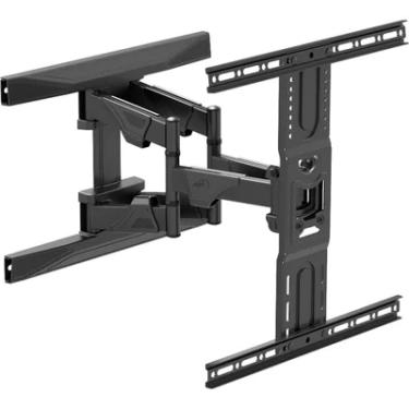Imagem de Suporte Articulado de Parede para TV e Monitor de 32" a 86", Com Distância Ajustável 5-38cm, Suporta até 46kg, Preto, A02V6N, ELG