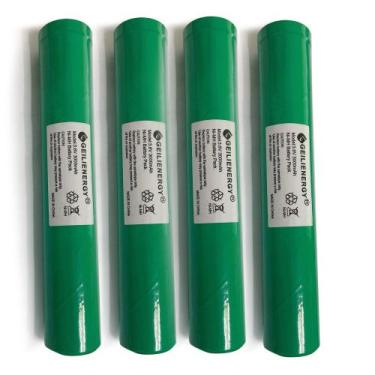 Imagem de Bateria GLEPOWEER 3,6V 3000mAh Ni-MH Kit com 4 unidades