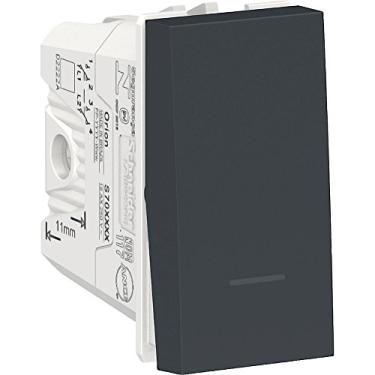 Imagem de Módulo Interruptor Bipolar Paralelo 10a 1 Módulo Orion Schneider Electric Grafite