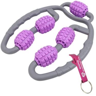 Imagem de Rolo Para Massagem Miofascial Yoga + Chaveiro CBRN16198