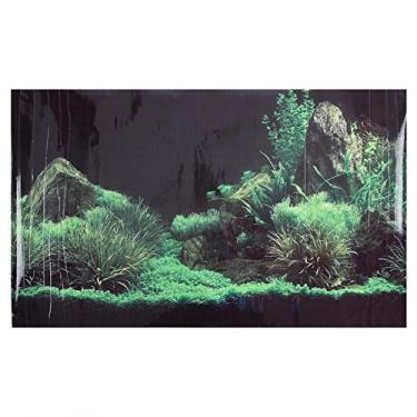 Imagem de Pôster de aquário ecológico Crazy Sales para aquário, fundo não reflexivo debaixo d'água, para aquário de aquário (61 x 41 cm)