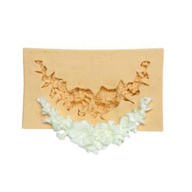 Imagem de Molde De Silicone Acabamento Floral