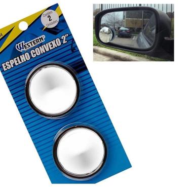 Imagem de Espelho de Ponto Cego 2 Espelho retrovisor Convexo Redondo