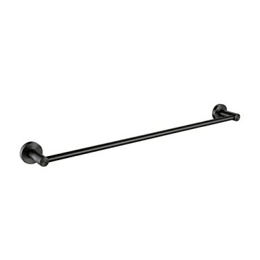 Imagem de Acessórios de Ferragens para Banheiro Cinza Dourado Escovado Gancho de Toalha Barra de Toalha Anel Suporte de Lenço de Papel Prateleira Suporte de escova de dentes, Barra de toalha cinza A