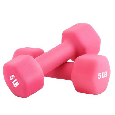Imagem de Kit com 2 halteres Portzon Weights, 3,6 kg