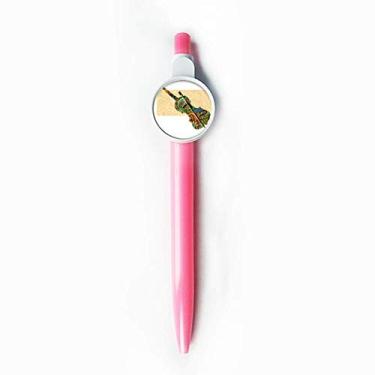 Imagem de Pôster de festival de música de violino Rock com ponta rollerball azul retrátil caneta para escrever artigos de papelaria