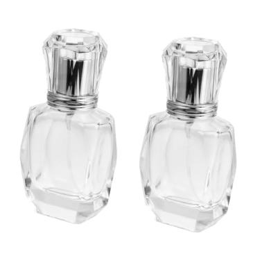 Imagem de FOMIYES 4 Pcs frasco de perfume de vidro mason jar decanter perfume Apresentar frascos de perfume Frascos de perfume para casa o preenchimento garrafa de vidro Garrafa de spray