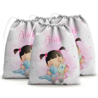 Imagem de Sacolinhas Surpresa Personalizada Tecido Monstros SA (Sacolinhas 15x20, Unidades, 20)