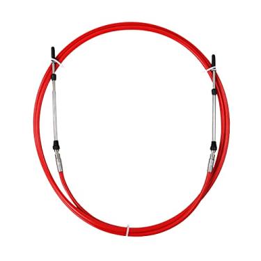 Imagem de SDENSHI Cabo de câmbio do acelerador de controle remoto, acessórios de motor de barco 2,2 m para sistema de direção do motor externo Yamaha, 14 tamanhos, durável - 2,2 m