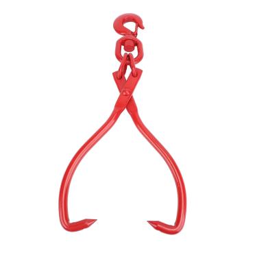 Imagem de Garra para Toras, Pinças para Elevação de Toras de 16 Polegadas, Gancho de Garra de Madeira para Serviço Pesado Rotação de 360 ​​graus Gancho de Garra de Madeira para Serviço