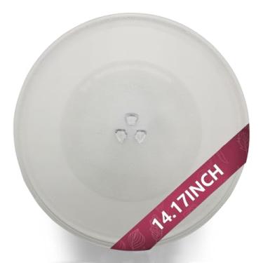Imagem de Placa de vidro para micro-ondas 36 cm placa de vidro de substituição para micro-ondas 36 cm bandeja giratória de vidro para micro-ondas compatível com Whirlpool, Jenn-Air, KitchenAid W10531726