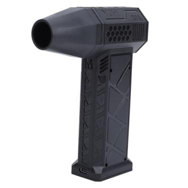 Imagem de Espanador de Ar Elétrico, Espanador de Ar Elétrico de 110000 RPM para Teclado de Limpeza, PC, Soprador de Ar Seco a Jato Sem Fio Recarregável de 2900mAh para Carro e Casa