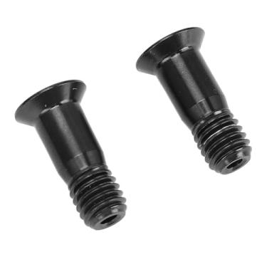 Imagem de Parafusos de Desviador Traseiro de Ciclismo, Parafusos de Fixação de Roda Guia de Desviador de Cabeça Plana de Liga de Ti, Com Aprimoramento de Agilidade e Aceleração para