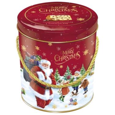 Imagem de Panettone Premium Lata Gotas de Chocolate 400g - Santa Edwiges