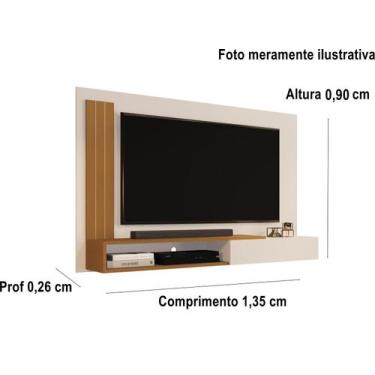 Imagem de Painel para TV Até 50 Polegadas Maranata com porta Cores - Comprar Mov