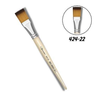 Imagem de Pincel Condor 424-22 Chato Sintético Cabo Curto
