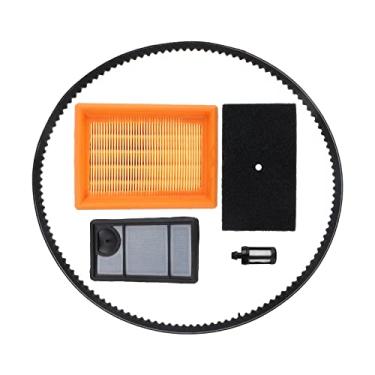 Imagem de MOTOALL Cutquick Correia de transmissão de serra 3/20.3 cm x 86.4 cm e filtro de ar ts400 ts400 peças filtro vela de ignição para STHIL TS400 serra de corte de concreto substituir 4223-141-0300 4223
