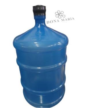 Imagem de Galao de Água Mineral de 20 litros Vazio .(Com Tampa) - Plastico Santa