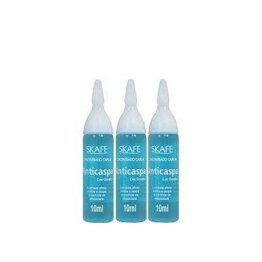 Imagem de Ki Skafe - Ampola Tratamento Capilar Anticaspa 10 ml - 3 Uni