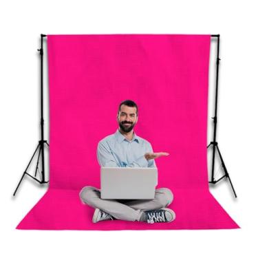 Imagem de MONT MALHAS, TECIDO FUNDO INFINITO ROSA PINK PARA ESTÚDIO FOTOGRÁFICO 4,00 x 1,90 METROS