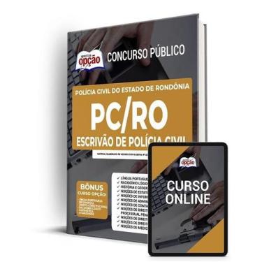 Imagem de Apostila PC-RO - Escrivão de Polícia Civil - Apostilas Opção