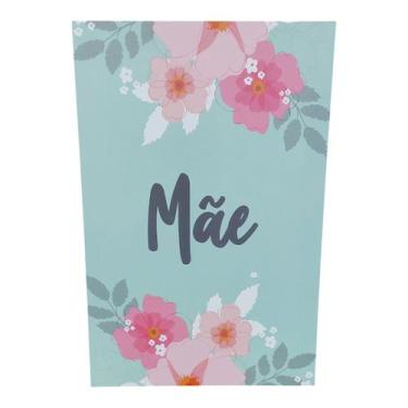 Imagem de Quadro Placa Decorativa mdf 20x30 MAE enfeite FLORES - AS