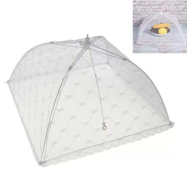 Imagem de 10 Telas Mosquiteiro Rede Tule Protetor De Alimentos Comidas - Ami