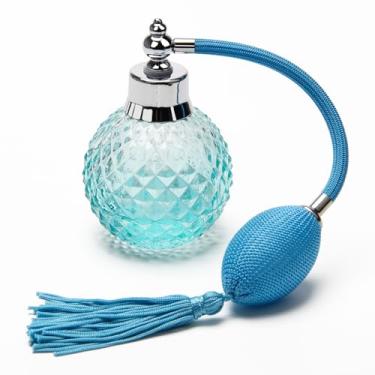 Imagem de Coolrunner – Garrafa de spray longa para aromatizador de perfume recarregável em estilo vintage, Azul, generic