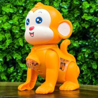 Imagem de Macaco de Brinquedo com LED e Som - Perfeito para Desenvolvimento Infa