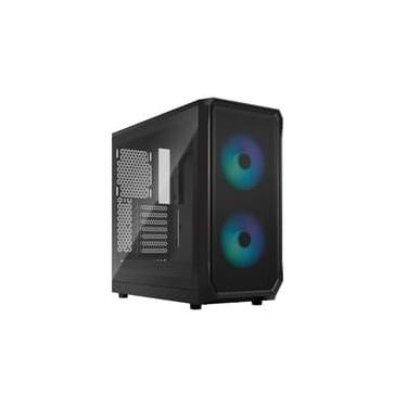 Imagem de Gabinete Gamer Fractal Design Focus 2 RGB, Mid Tower, ATX, Lateral em Vidro, Preto - FD-C-FOC2A-03