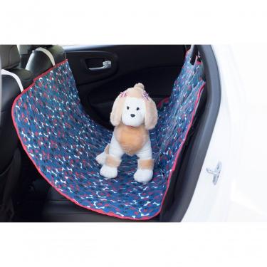 Imagem de Protetor Pet De Veiculo Para Banco Traseiro Patinhas