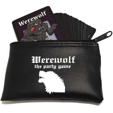 Imagem de Jogo de cartas Lobisomem The Party – Jogo de cartas de lobisomem com personagens atualizados – 42 cartas de função, para 7 a 30 jogadores – ideal para noite de jogo, para adultos e adolescentes – jogo de tabuleiro interativo para jogar com amigos, família