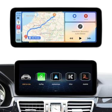 Imagem de Uckazy Tela Sensível Ao Toque Hd De 10,25" Carplay Android Auto, Para Mercedes Benz Classe E 2013-2014 W212 E200 E230 E260 E300 S212 Ntg 4.5 4.7 Rádio Estéreo Automotivo Multimídia Dsp Sistema Linux