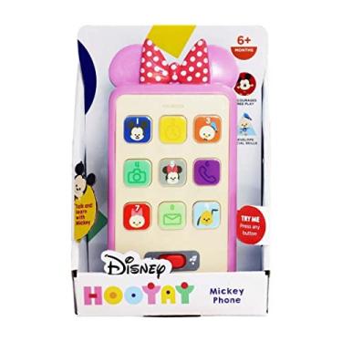 Imagem de Disney Hooyay Minnie Mouse Cell Phone Lights and Sounds for Learning Numbers and Shapes Voiced by Minnie, Multi (20710)