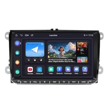 Imagem de Joying Rádio de carro estéreo RCD330 de 23 cm Plug and Play compatível com Volkswagen Jetta Golf Passat Skoda Seat Caddy Polo Tiguan Transporter EOS Android 13 unidade de cabeça com Carplay Android
