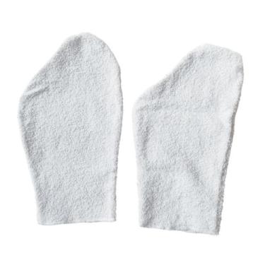 Imagem de Luva Atoalhada  1 Par  Ideal para Aplicação de Cremes e Massagem Ntfle