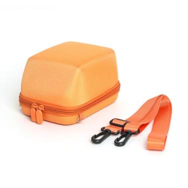 Imagem de Tangxi Caso para PolaroidGo/Now/Now+/OneStep 2 Câmera Instantânea, Tampa de Proteção de Proteção Dura Transportando Bolsa de Armazenamento Com Alça Ajustável e Bolso de Malha (Laranja)