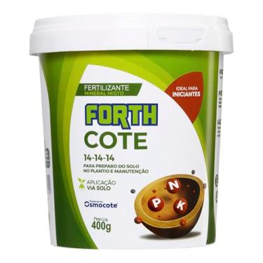 Imagem de Forth Cote NPK - Adubo 14-14-14 - Fertilizante de Liberação Lenta - Balde 400g