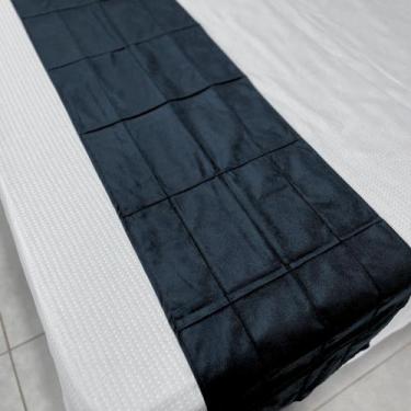 Imagem de Peseira Drapeada Luxo Suede Para Cama CASAL 1,85M x 0,45 CM (ENVIO IME