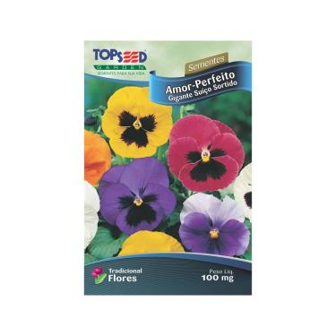Imagem de SEMENTE FLOR AMOR PERFEITO SORTIDO TOP SEED