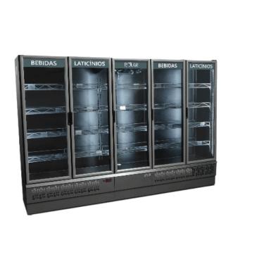 Imagem de Expositor Vertical Refrigerador Polar 5 Portas EVP285 220V