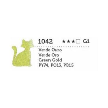 Imagem de Tinta Óleo Premium G1 Transparente 20ml Gato Preto, VERDE OURO