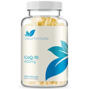 Imagem de Suplemento ClearFormulas CoQ10 400 mg 200 cápsulas
