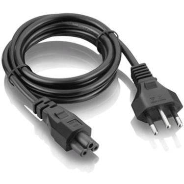 Imagem de Cabo De Força Ac Tripolar Para Notebook 1,50 Mts