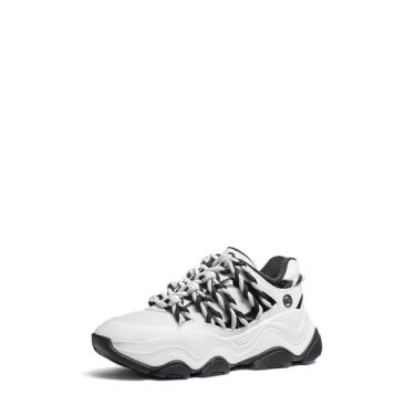 Imagem de Michael Kors Tênis feminino Atlas Cord, Branco óptico, 41