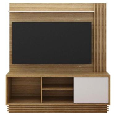 Imagem de Rack com Painel para TV até 42 polegadas Tecno Mobili HO1005, Amêndoa 