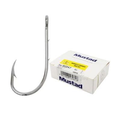 Imagem de Anzol Norueguês Mustad Beak Baitholder 92247-Nickel Nº 3/0 - 100 Peças